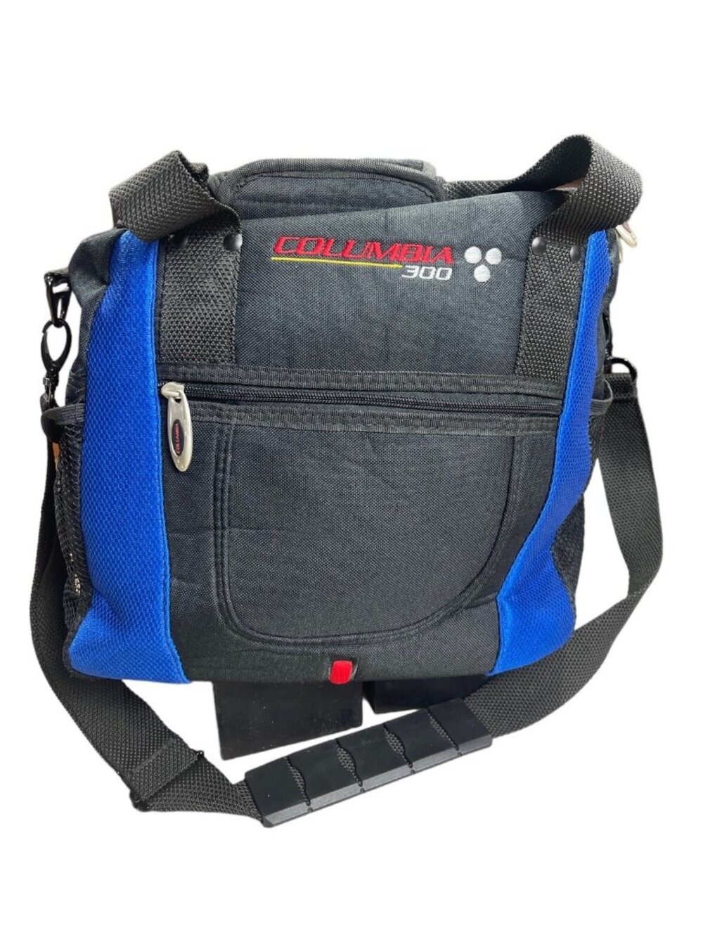 Columbia 300 Black Single Ball Bowling Bag Carry Handle Padded Shoulder Strap